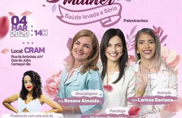 CRAM Yolanda Pires inicia o Março Mulher nesta quarta