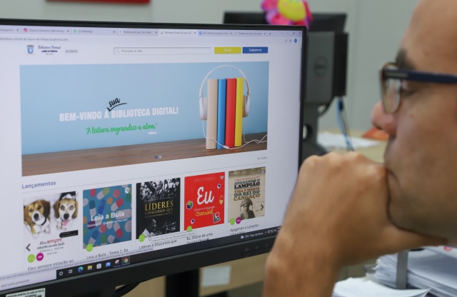 Biblioteca Virtual de Lauro de Freitas já disponibiliza mais de 50 mil e-books e audiolivros. O acesso é gratuito