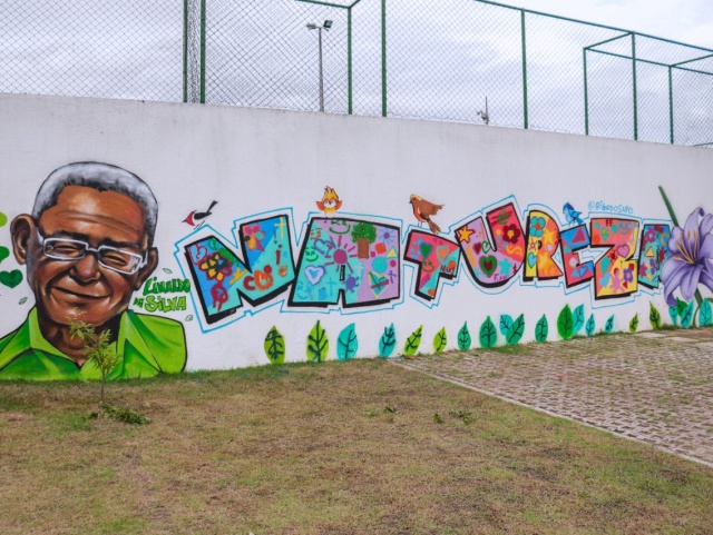 
Workshop Eco Graffiti homenageia Linaldo da Silva